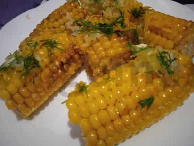 Apelsinų kukurūzai su dorblu Žingsnis 4