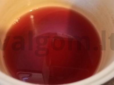 Želė „Vyšnių“ Žingsnis 1