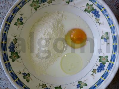 Vaniliniai blynai su pienu pusryčiams Žingsnis 2