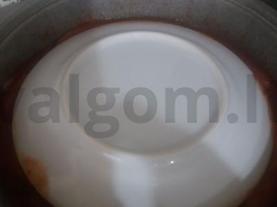 Balandėliai su naminiu faršu ir baziliku Žingsnis 7