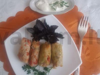 Balandėliai su naminiu faršu ir baziliku Žingsnis 8