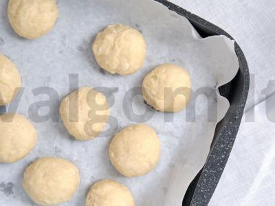 Vegetariški sausainiai „Minutė“ Žingsnis 2