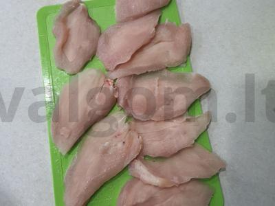 Keptas bulvės su mėsa po sūriu Žingsnis 1