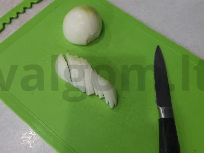 Keptas bulvės su mėsa po sūriu Žingsnis 4