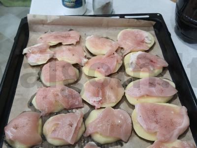 Keptas bulvės su mėsa po sūriu Žingsnis 5