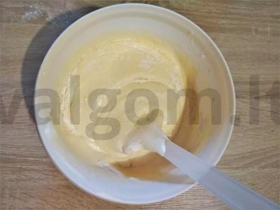 Tortas su tropiniu akcentu Žingsnis 1