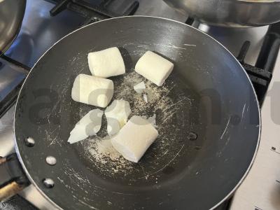 Namų saldainiai iš muesli ir zefyrų Žingsnis 1