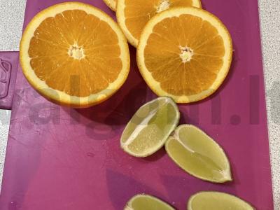 Ramunėlių arbata „Gaivus citrusas“ Žingsnis 1