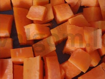 Kiauliena su daržovėmis ir grybais Žingsnis 3