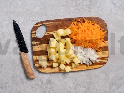 Sriuba su jautiena ir bulvėmis Žingsnis 4