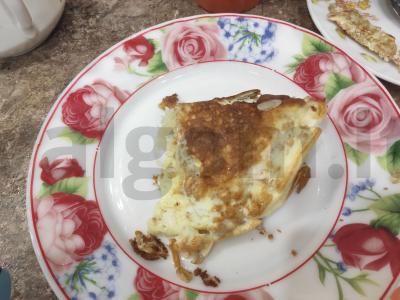 Sūrio avižų blynas Žingsnis 4