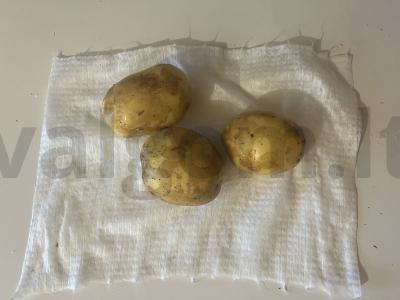 Kepta bulvytė kaimiškai greitai Žingsnis 1