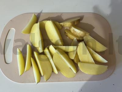 Kepta bulvytė kaimiškai greitai Žingsnis 2