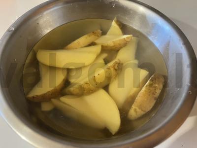 Kepta bulvytė kaimiškai greitai Žingsnis 3