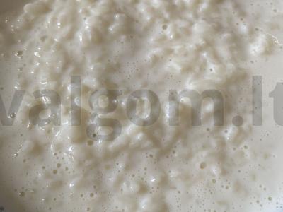 Pieninė ryžių košė Žingsnis 4