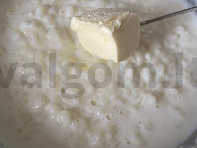 Pieninė ryžių košė Žingsnis 5