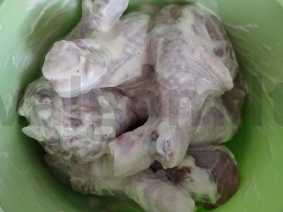 Greitas vakarienė: vištiena su bulvėmis orkaitėje Žingsnis 1