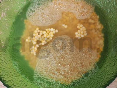 Žirnių-sesamų sriuba „Saulutė“ Žingsnis 1