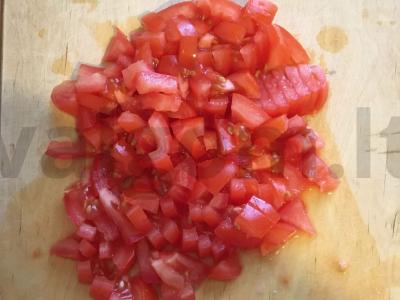 Makaronai su vištiena grietinėlėje Žingsnis 2