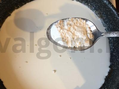 Makaronai su vištiena grietinėlėje Žingsnis 5