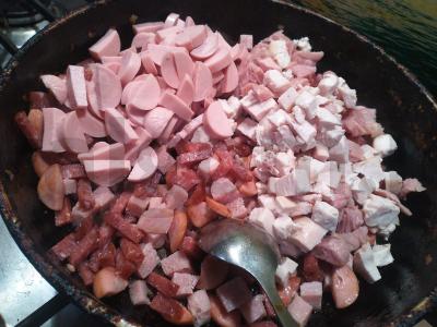 Skani mėsos solyanka su citrina ir alyvuogėmis Žingsnis 5