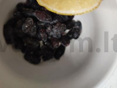 Arbata su uogomis ir citrina Žingsnis 2