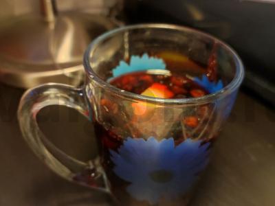 Arbata su uogomis ir citrina pagrindine nuotrauka