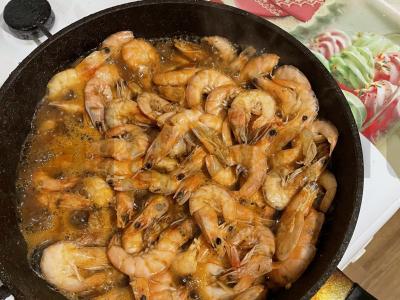 Keptos krevetės su rozmarinu Žingsnis 2