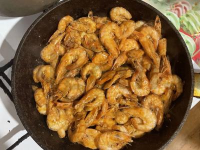 Keptos krevetės su rozmarinu Žingsnis 3