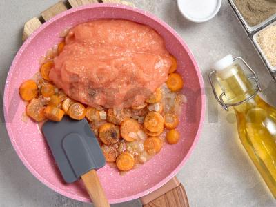 Vegetariškas žirnių sriubos tyrė Žingsnis 2