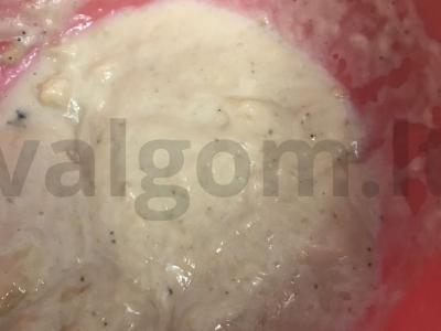 Bananų desertas Žingsnis 2