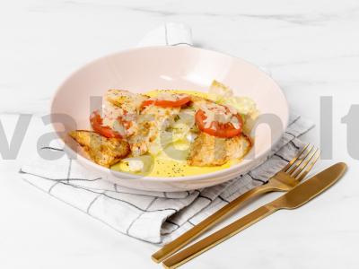 Kepta kalakutienos filė su Pekino kopūstais pagrindine nuotrauka