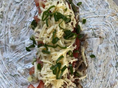 Tortilija su vištiena Žingsnis 5