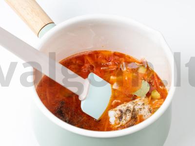 Skani namų solyanka Žingsnis 2