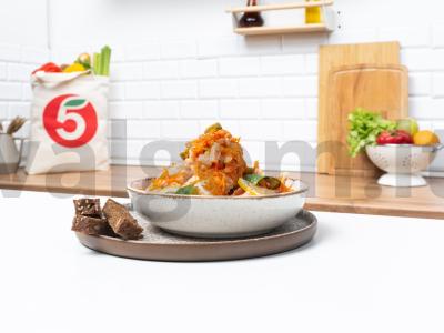 Skani namų solyanka pagrindine nuotrauka