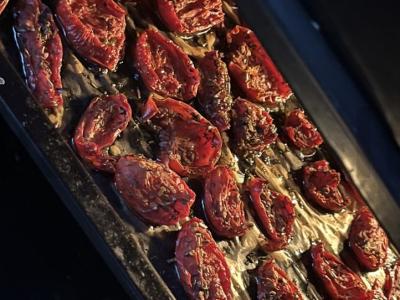 Džiovinti pomidorai Žingsnis 2