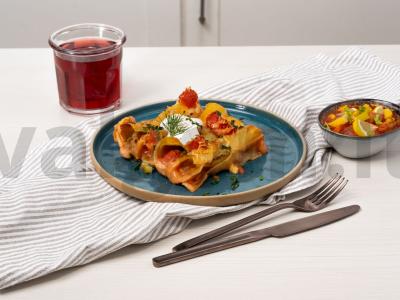 Kanelonai su kalakutienos filė pagrindine nuotrauka