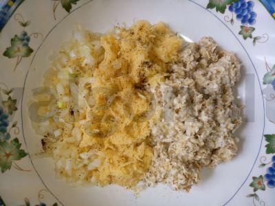 Bulvių-avižų kotletai su česnaku Žingsnis 3