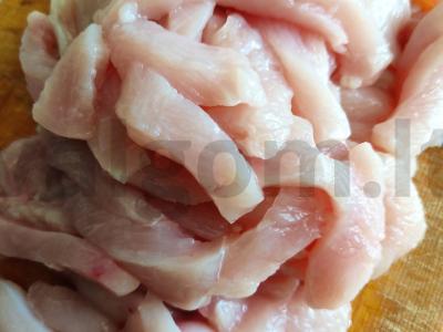 Grietinėlės vištiena Žingsnis 1