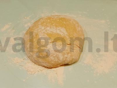 Raisinų pyragas „Zavitushka“ Žingsnis 5