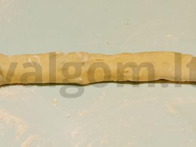 Raisinų pyragas „Zavitushka“ Žingsnis 8