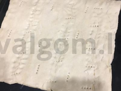 Pica su mocarela Žingsnis 1