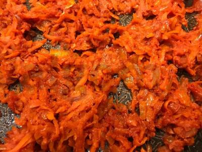 Kopūstienė su šviežia kopūstu, grikiais ir bulvėmis Žingsnis 5