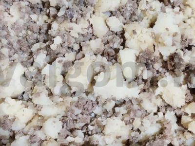 Kibinai su bulvėmis ir kepenimis, kepti keptuvėje Žingsnis 2