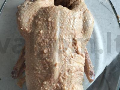 Kepta antis su česnaku ir prieskoniais Žingsnis 3