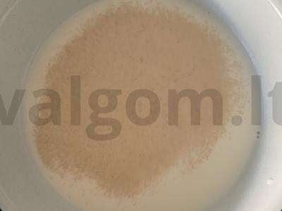 Kepiniai su mielėmis Žingsnis 1