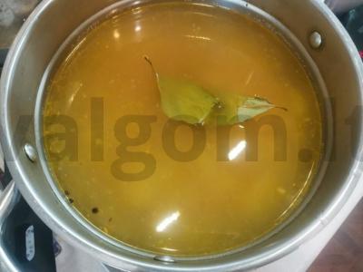 Greitas sriuba su kiaulienos kukuliais Žingsnis 3