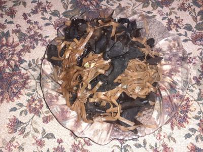 Soba su medžio grybais pagrindine nuotrauka