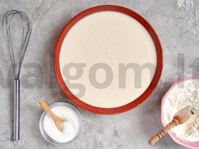 Vegetariškas tešla Žingsnis 2