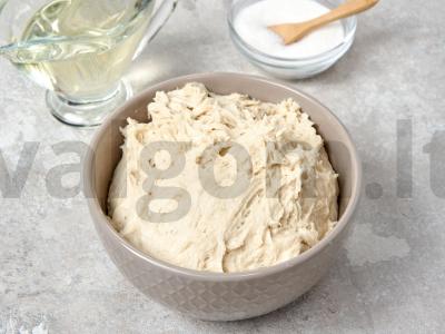 Vegetariškas tešla Žingsnis 3